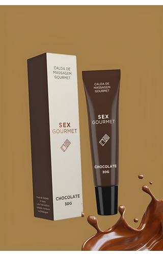 Gel Comestível Sex Gourmet Sabor Chocolate 