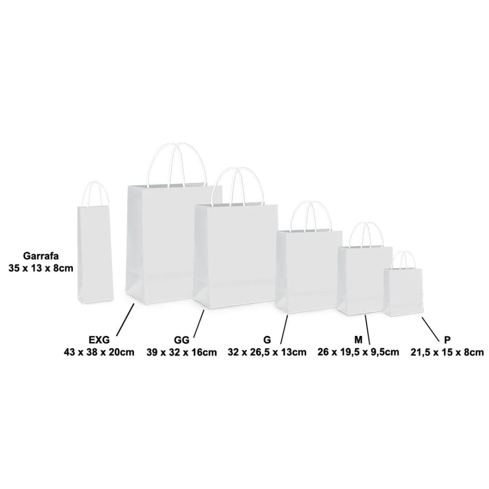 Sacola De Papel P Frase Amo Você Cada Dia Mais Cromus