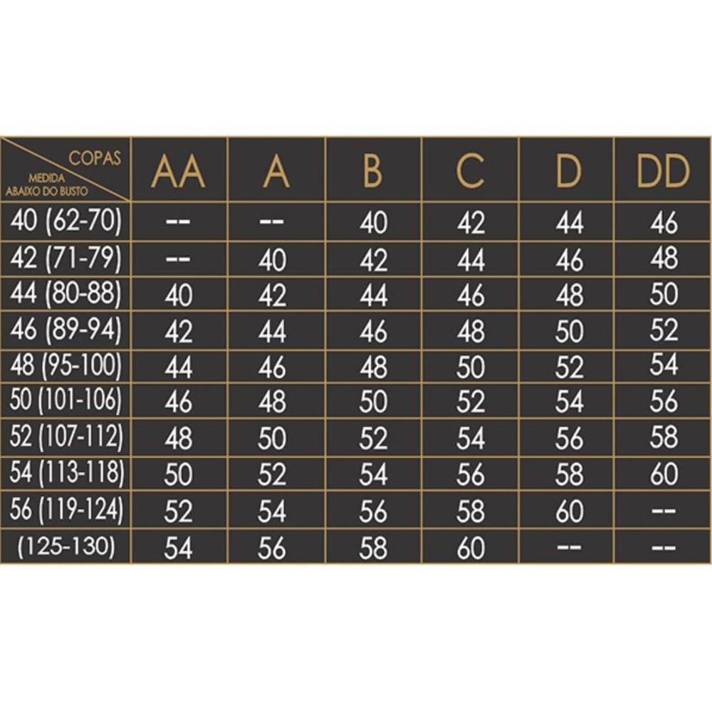 Sutiã Com Bojo Microfibra Copa Aa Vislumbre 
