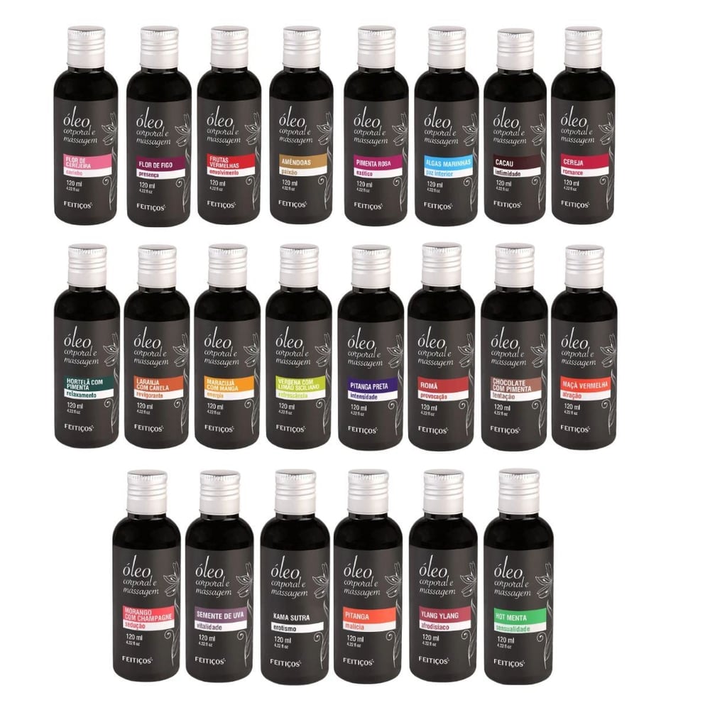 óleo Corporal E Massagem 120ml Feitiços