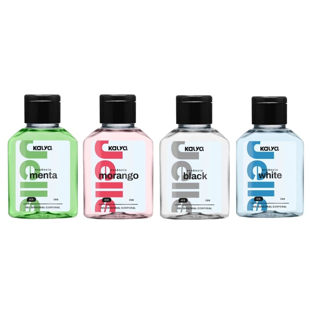 Jells Gel Sensorial Corporal Beijável Ice 38g Kalya