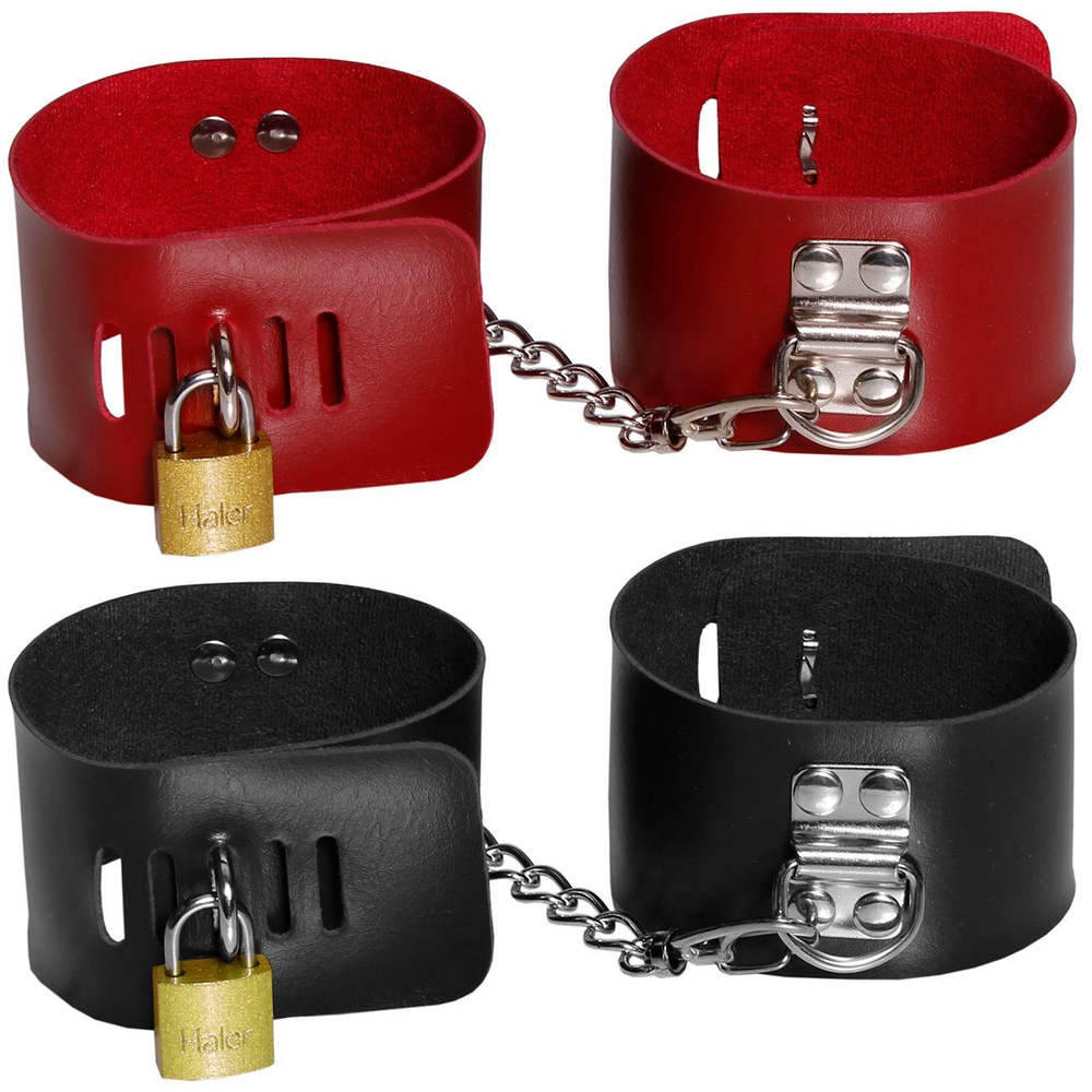 Algema Bracelete Carrara Com Cadeado Dominatrix