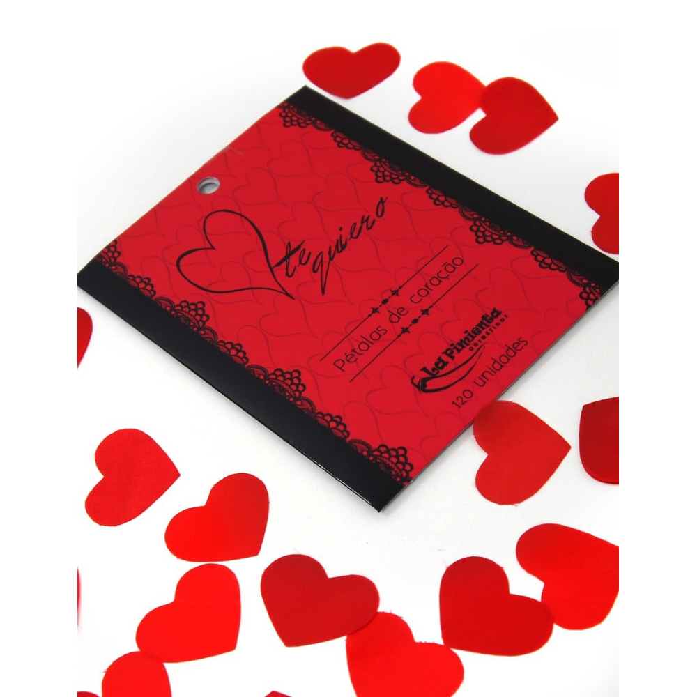 Petalas Em Formato De Coração La Pimienta