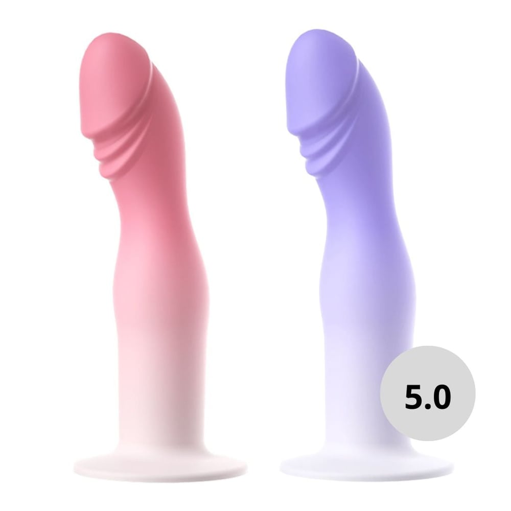 Penetrador Formato De Pênis 5.0 Silicone Líquido Vibe Toys