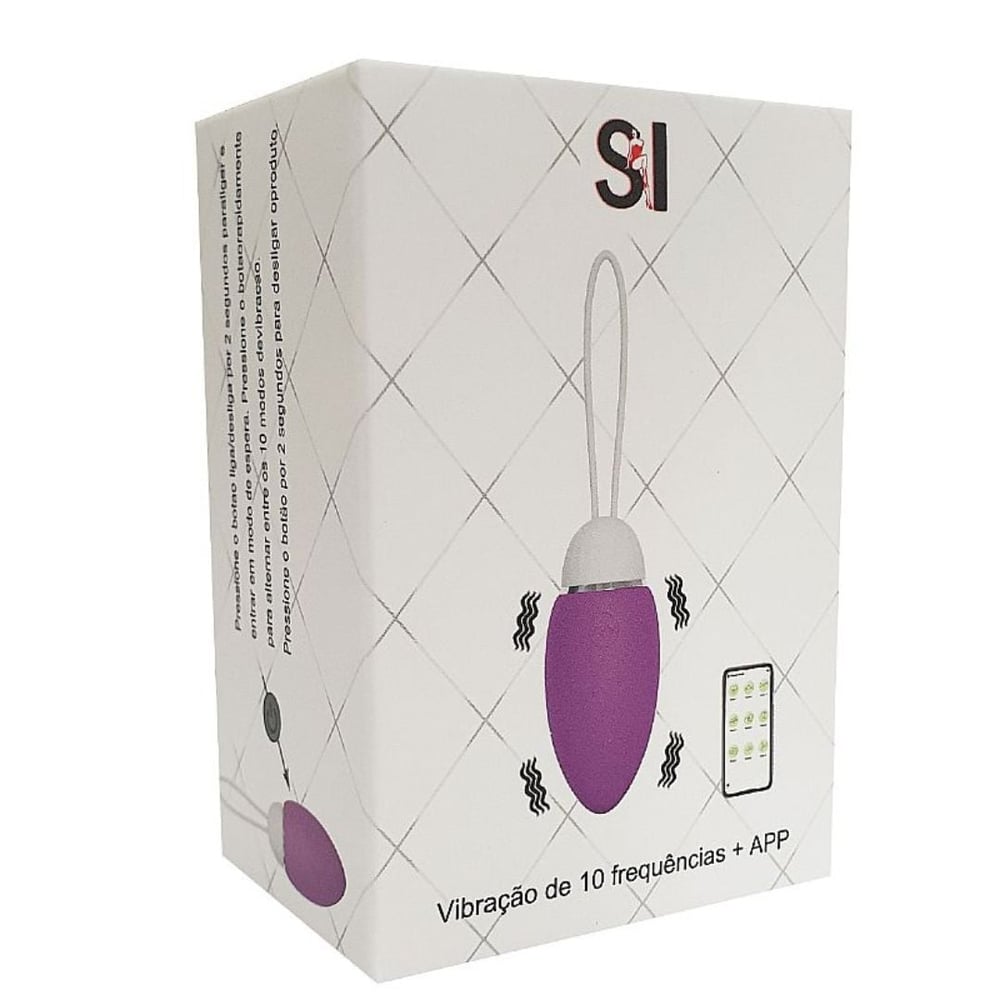 Bullet Recarregável Com Aplicativo E 10 Frequências Vibe Toys