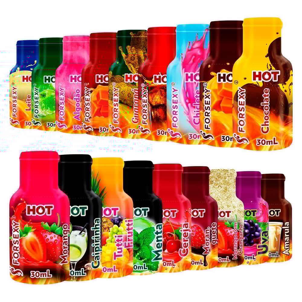 óleo Hot Comestível Com Ação Lubrificante 30ml Forsexy