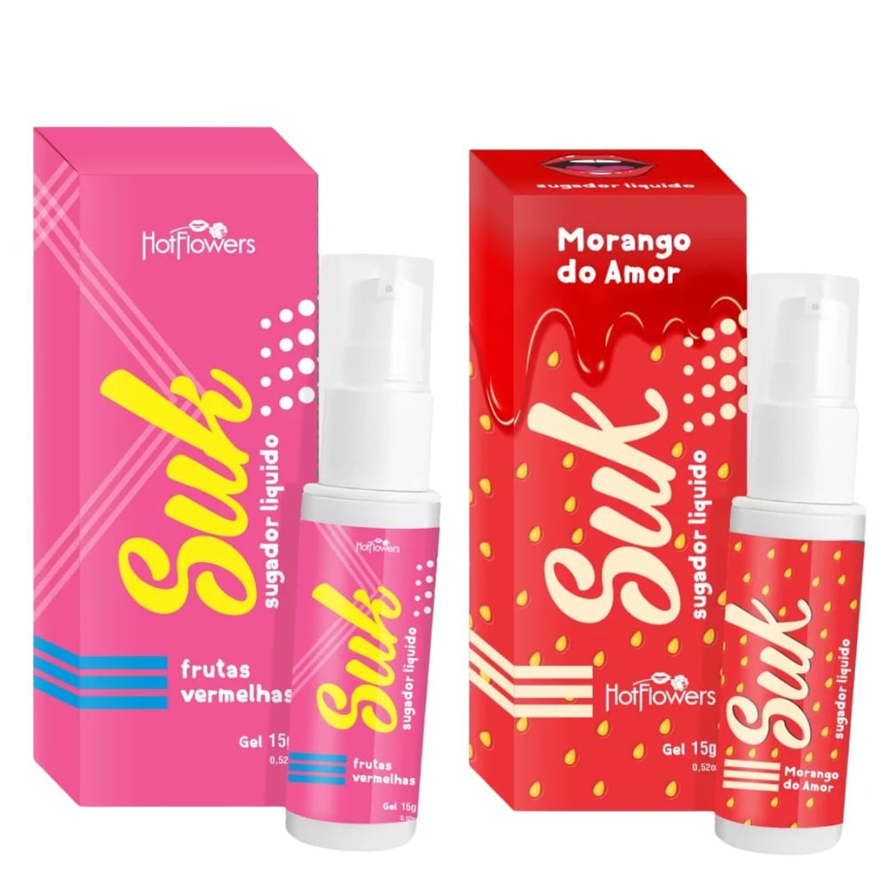Suk Gel Sugador Líquido 15g Hot Flowers