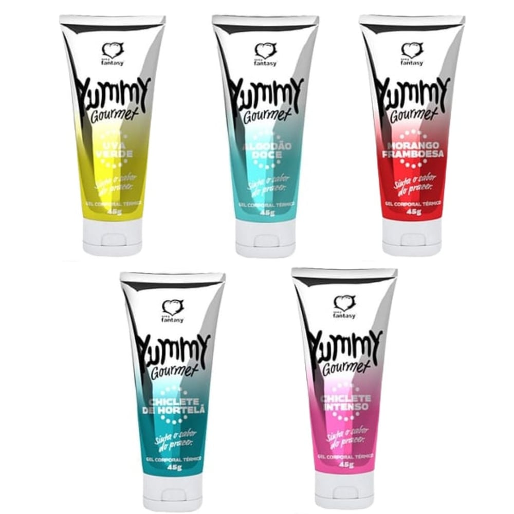 Yummy Gourmet Gel Térmico Beijável 45g Sexy Fantasy
