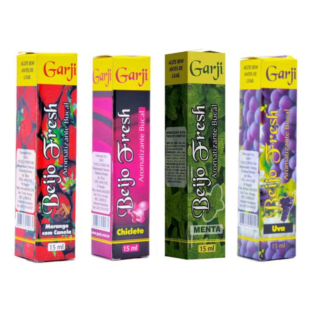 Aromatizante Bucal Fresh  15ml Garji