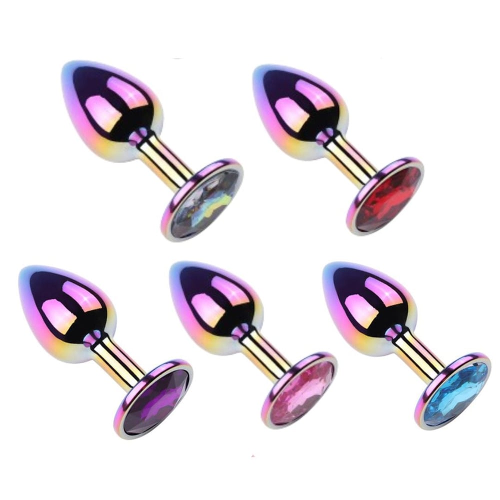 Plug Anal Metal Colors Grande Vibe Toys