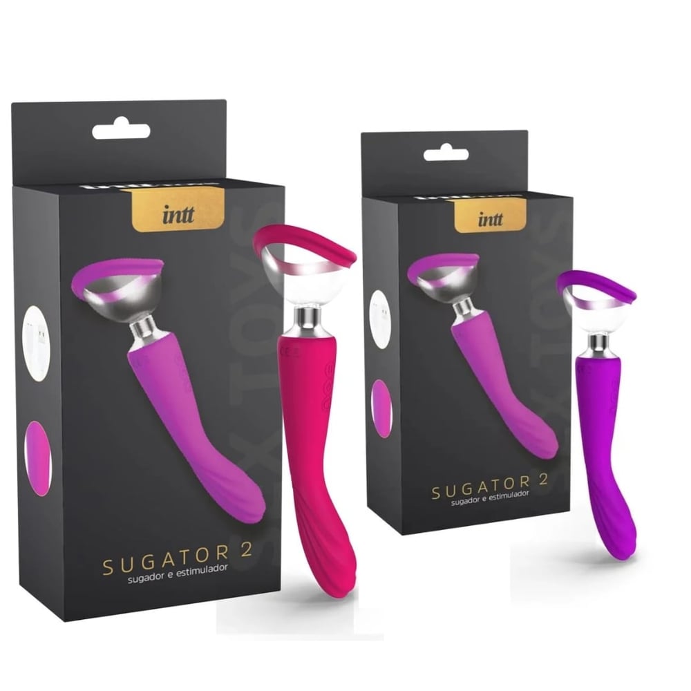 Vibrador De Ponto G E Clitóris Com Sucção E 7 Vibrações Alon Vibe Toys