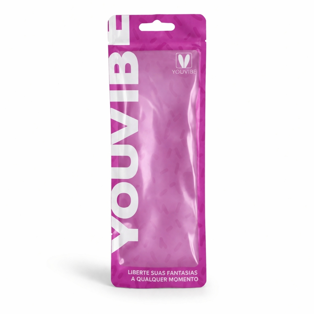 Pênis Realístico Texturizado 21x3,5cm Com Glande E Vibro Vibe Toys