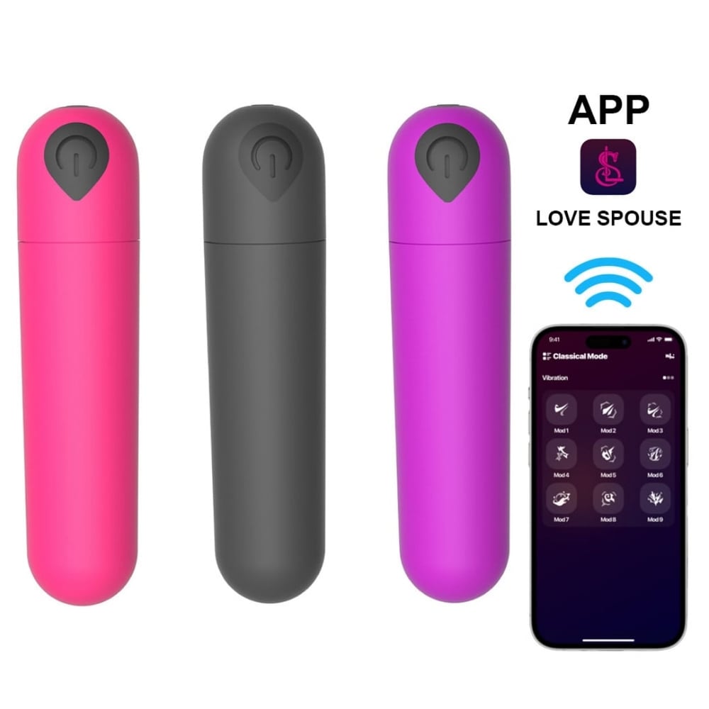 Bullet Wireless Com 10 Modos De Vibração Via App Vibe Toys