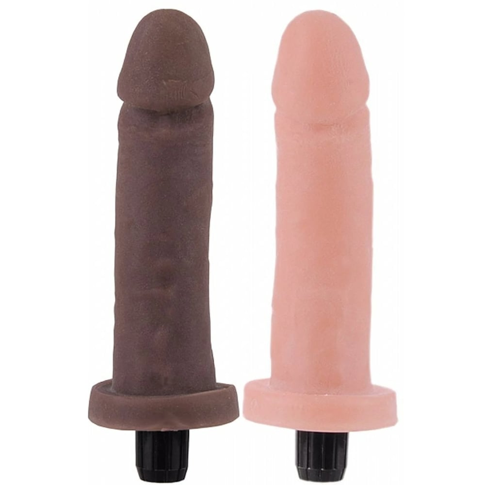 Prótese Cyber Com Vibrador 16 X 3,7 Cm Ktoy