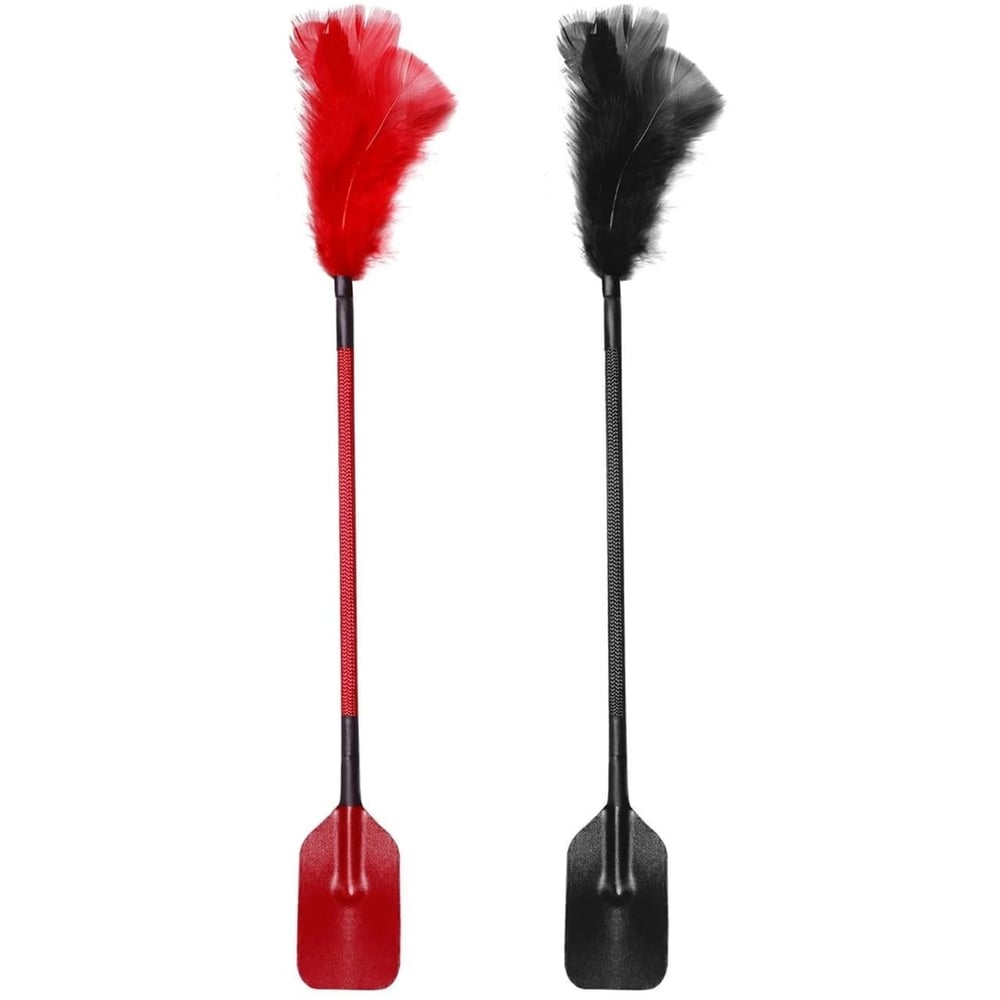 Chibata Retangular Com Pluma Dominatrix