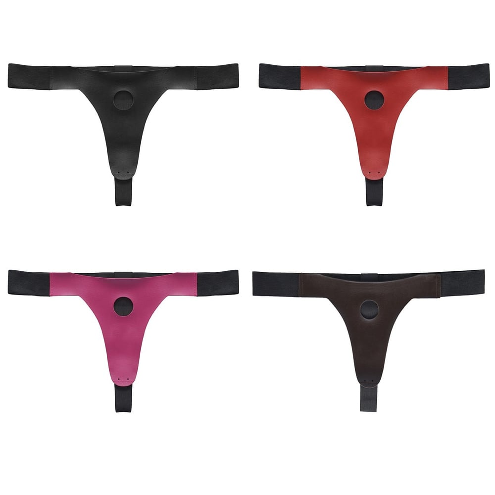 Cinta Peniana Em Couro Luxo Dominatrix