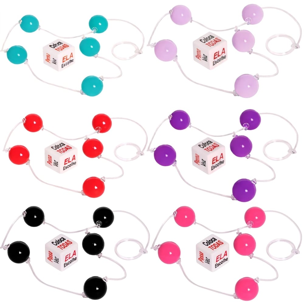 Bolinha Tailandesa P Com Dado Linha Diversão êxtase