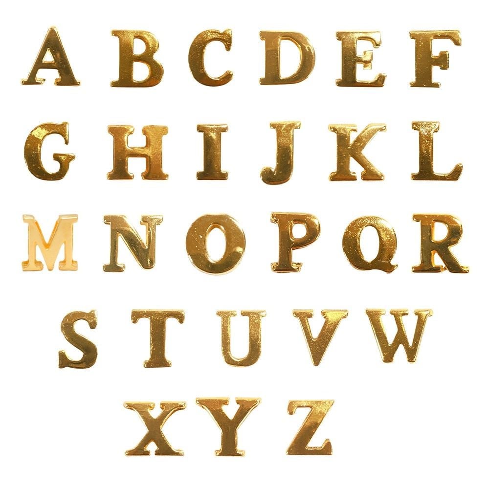 Letras Para Calcinha Personalizada De Metal Mil Toques