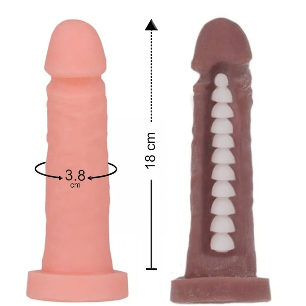 Prótese Em Cyber Com Vértebra 18 X 3,8 Cm Ktoy