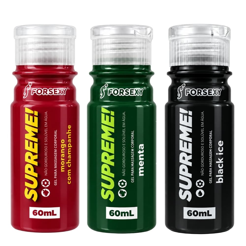 Supreme! Lubrificante Em Gel 60ml Forsexy