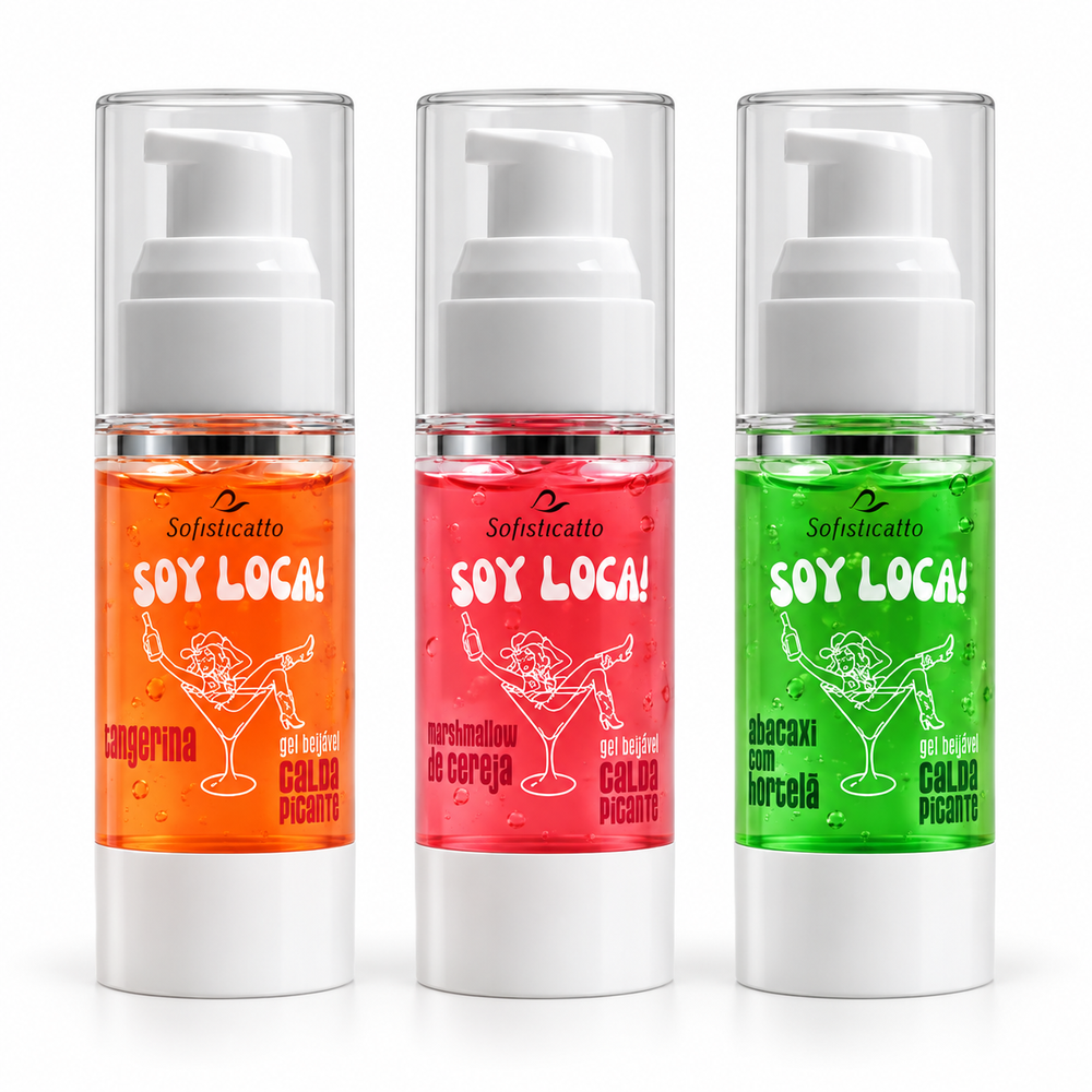 Soy Loca! Calda Picante Beijável 30ml Sofisticatto 