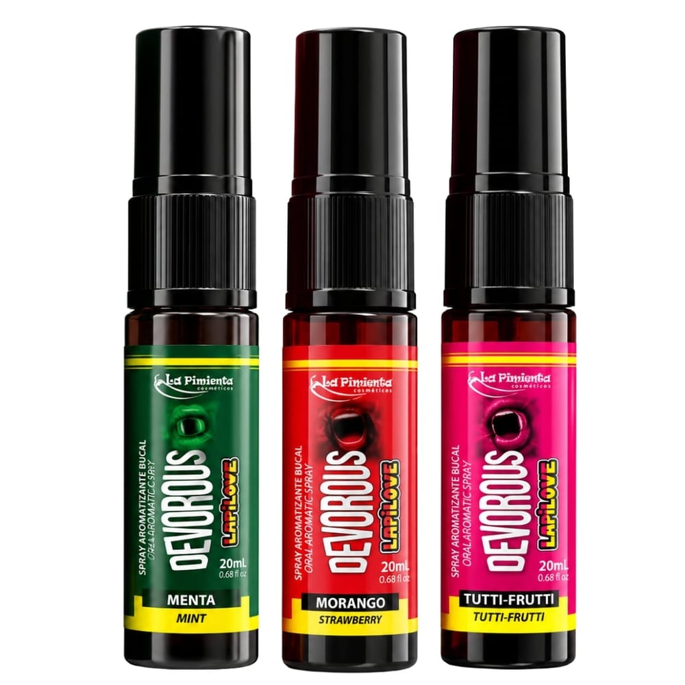Aromatizante Spray Bucal Lapi Love Devorous 20ml La Pimienta