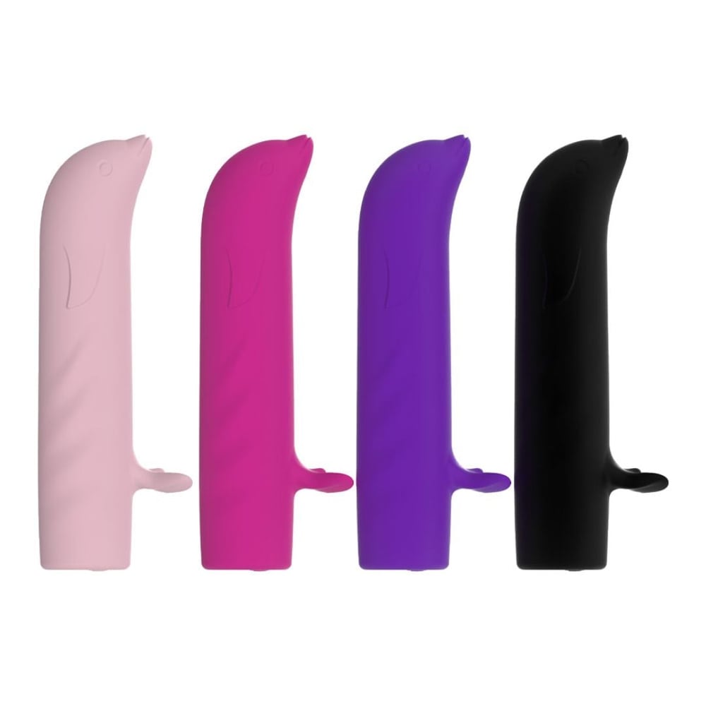 Vibrador Ponto G Golfinho Recarregável 10 Modos De Vibração