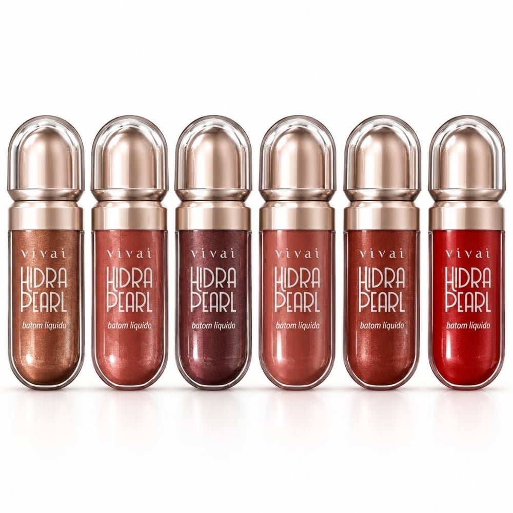 Hidra Pearl Batom Líquido 8ml Vivai