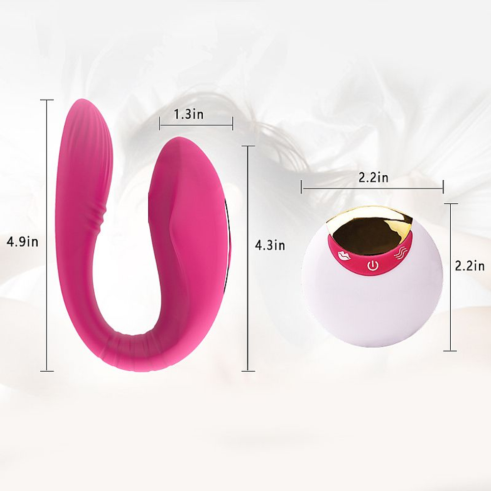 Vibrador De Casal Com Pulsação Vibe Toys