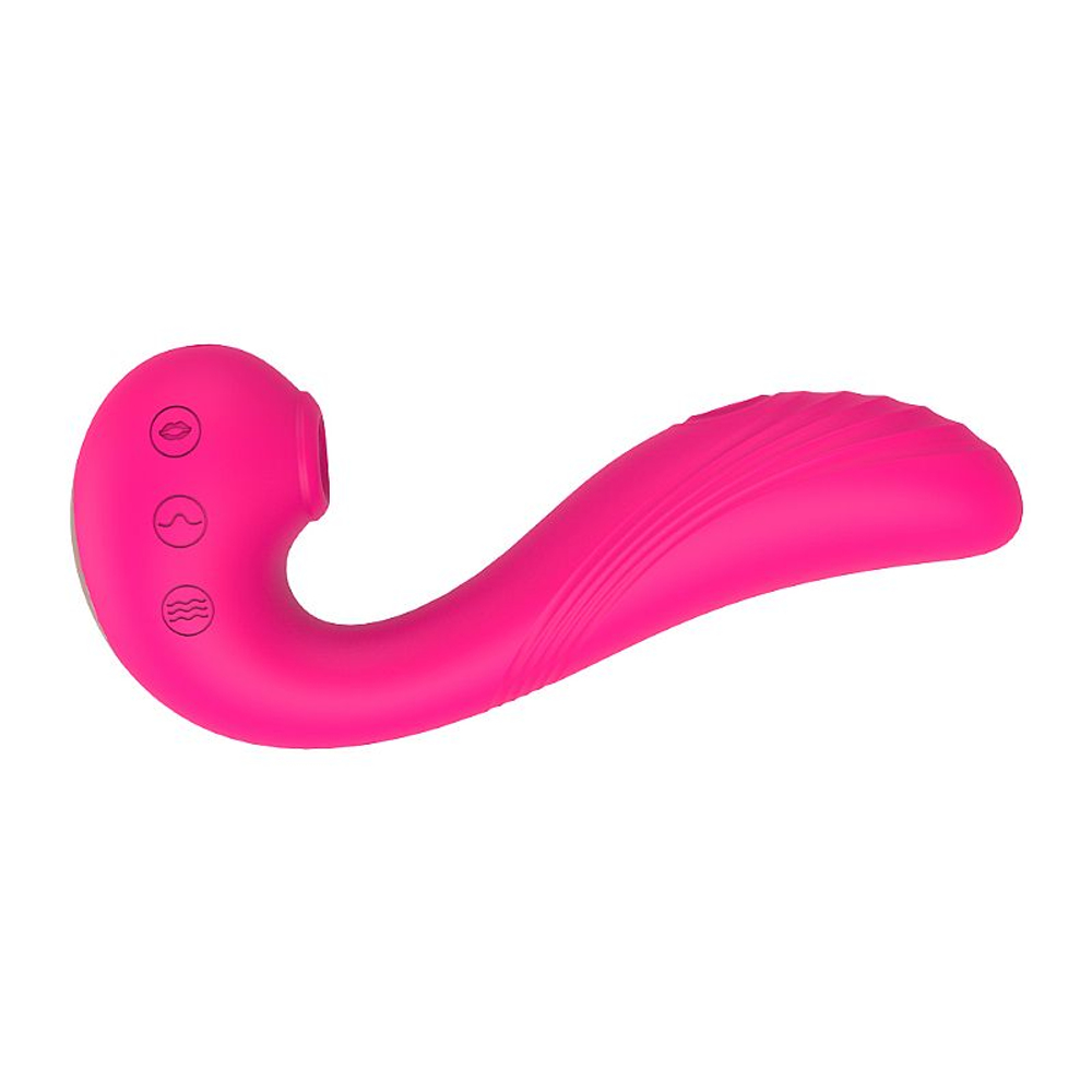Vibrador De Ponto G Com Pulsação Angel's Wings Vibe Toys