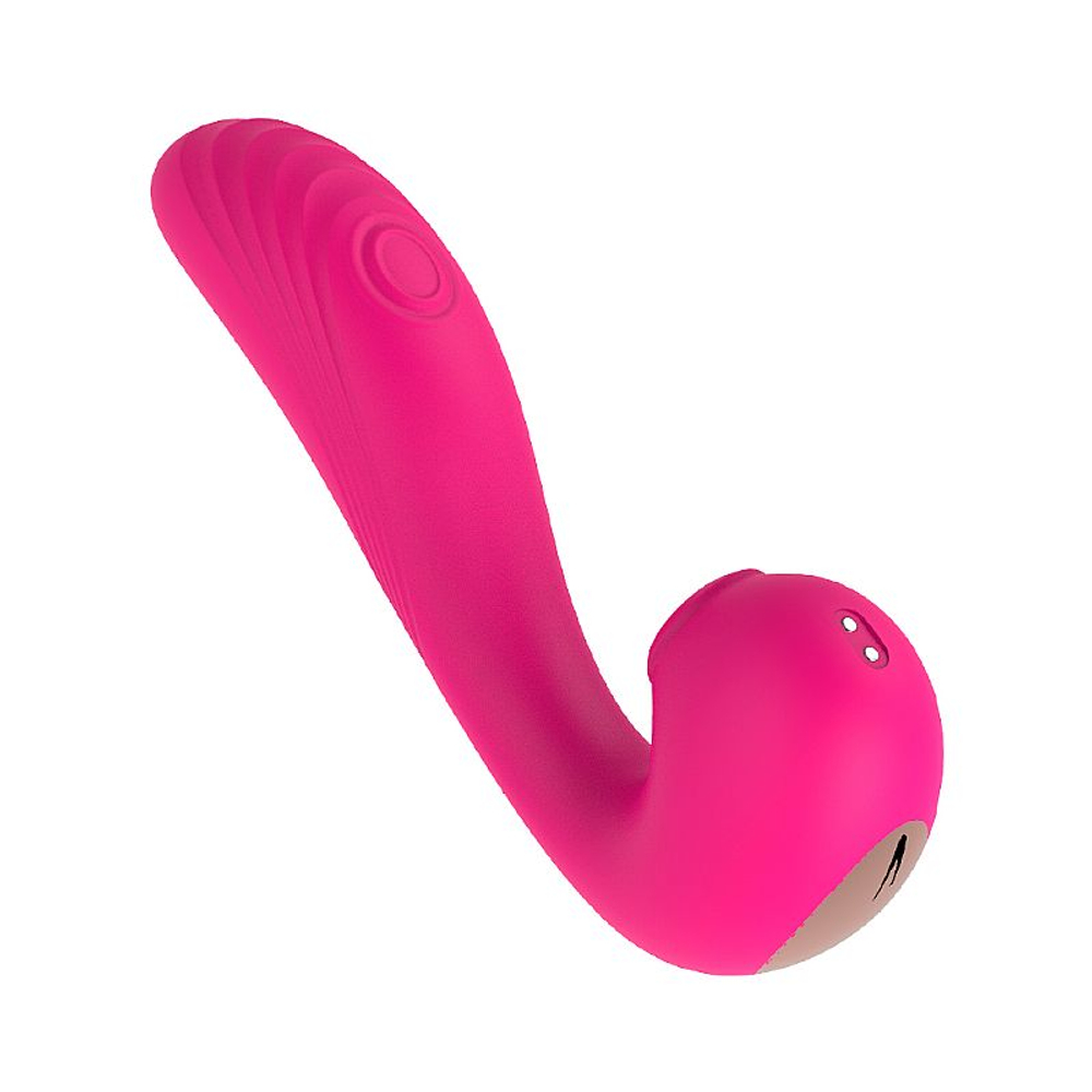 Vibrador De Ponto G Com Pulsação Angel's Wings Vibe Toys