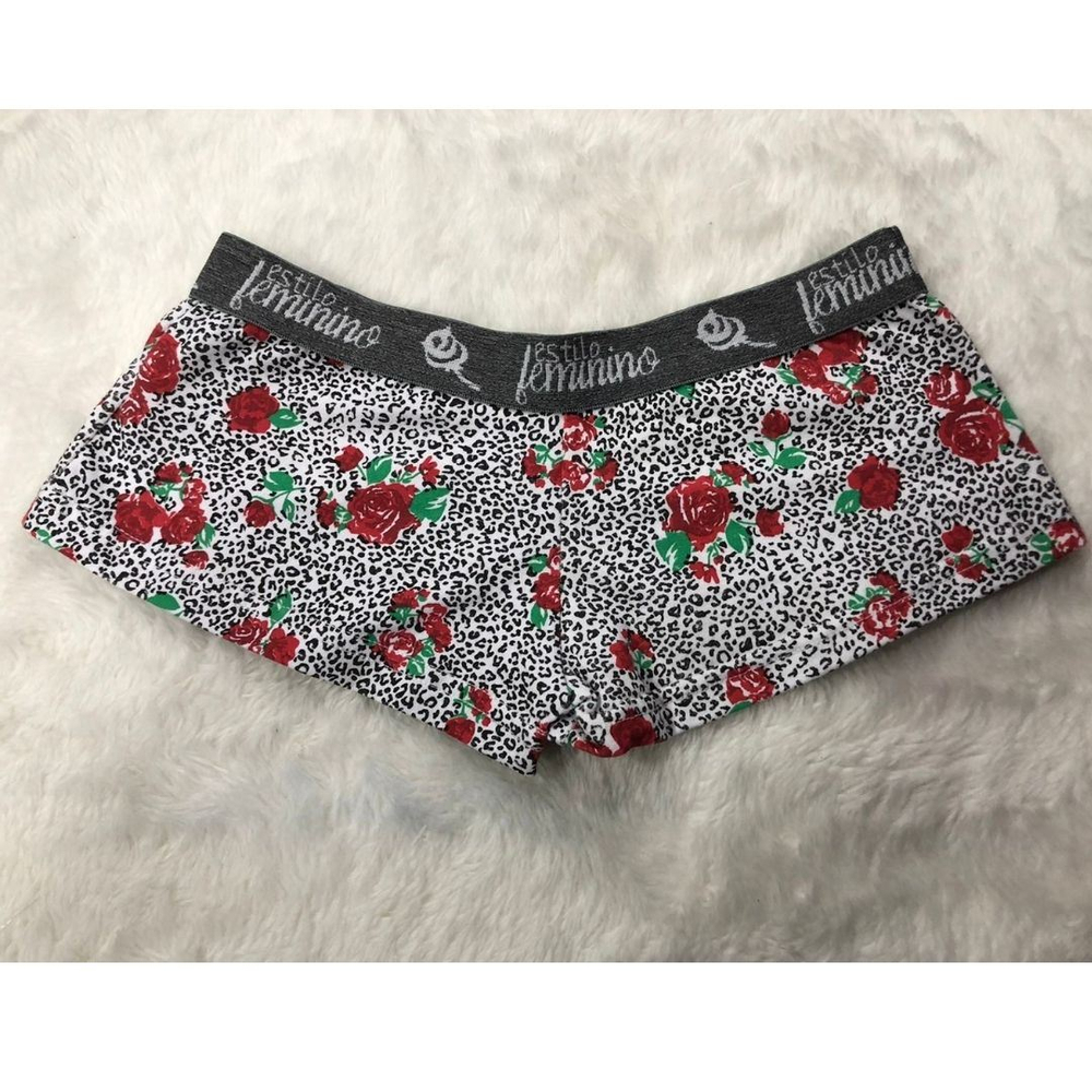 Boxe Estampada Estilo Feminino