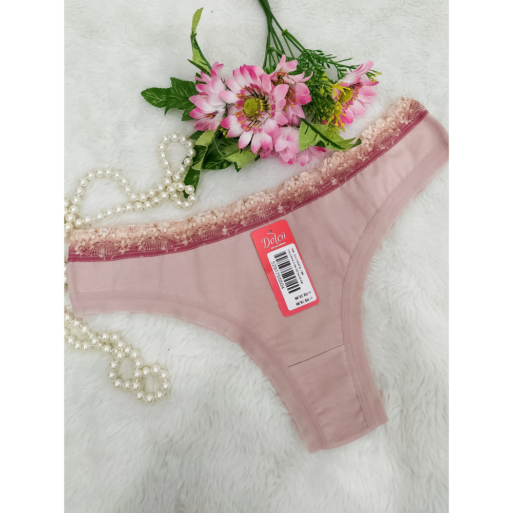 Calcinha Com Detalhe Em Renda Dolcci Só Calcinha