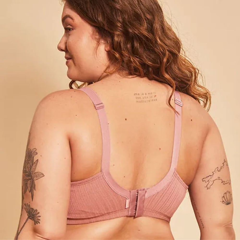 Sutiã Estilo Top Plus Size Sem Bojo Sem Aros Econfort