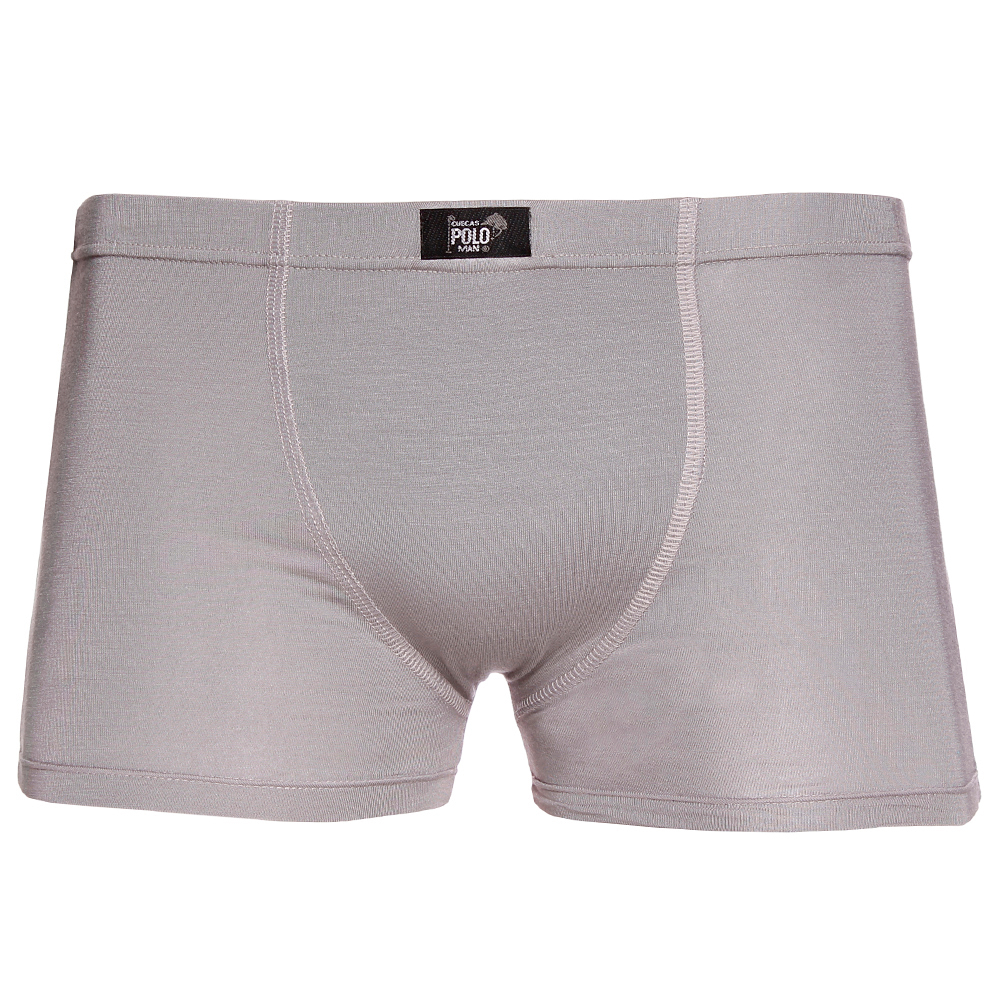 Cueca Boxer Em Viscose Com Cós Embutido Mielve