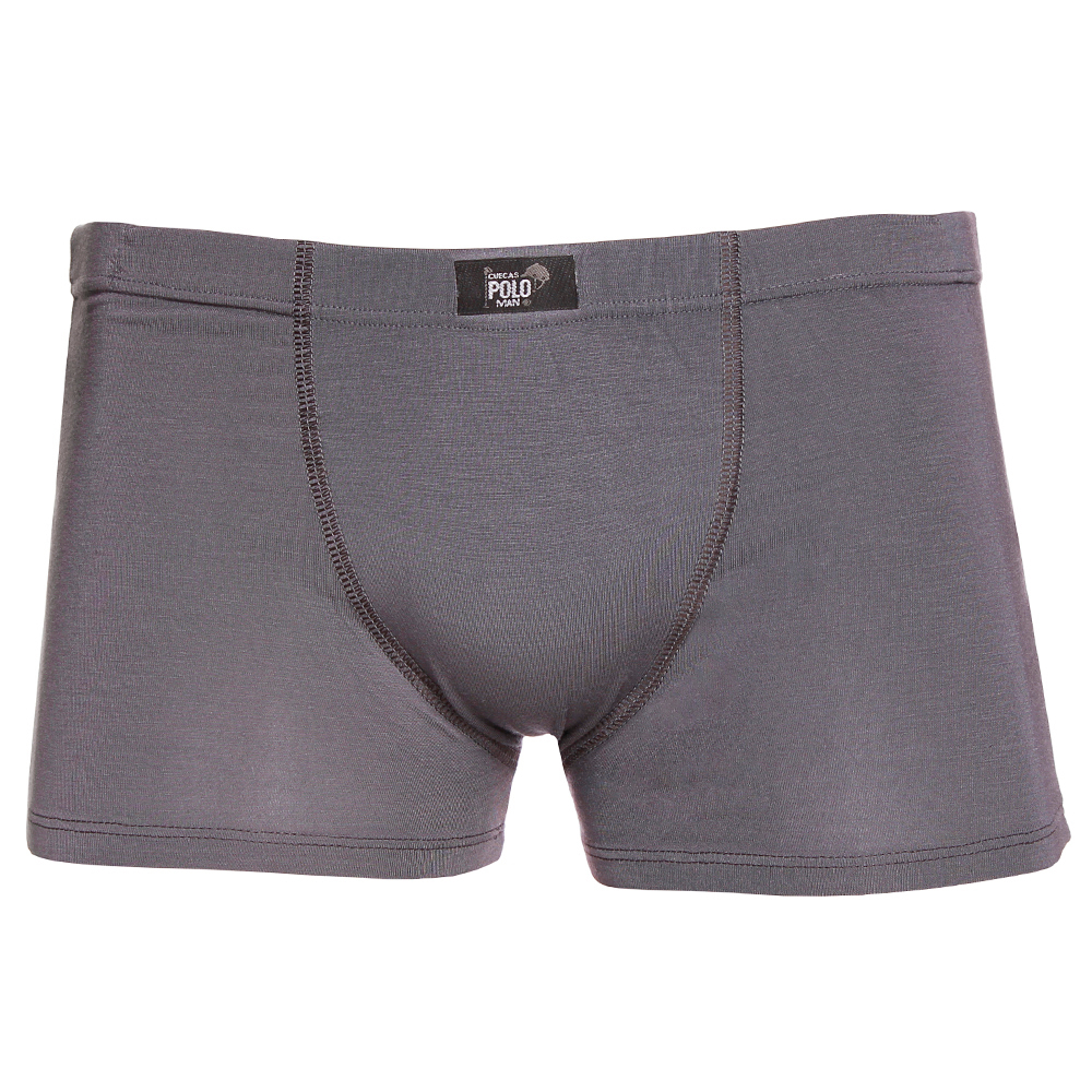 Cueca Boxer Em Viscose Com Cós Embutido Mielve