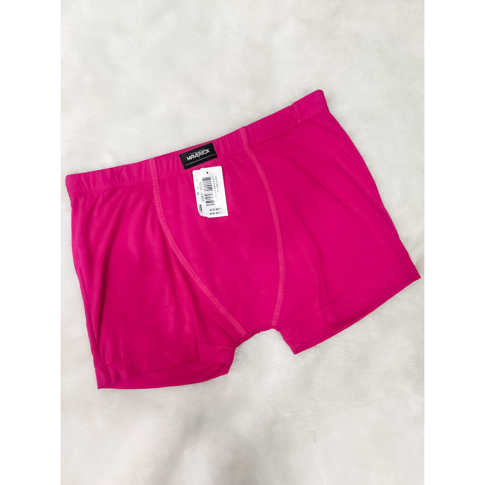 Cueca Boxer Em Viscose Com Cós Embutido Mielve