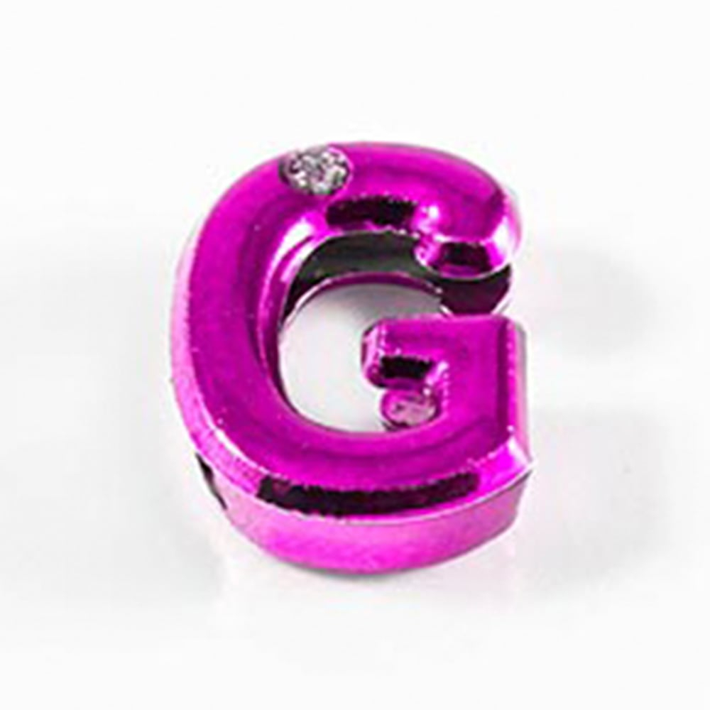 Letras Para Personalizar Em Plástico Abs Rosa Hard