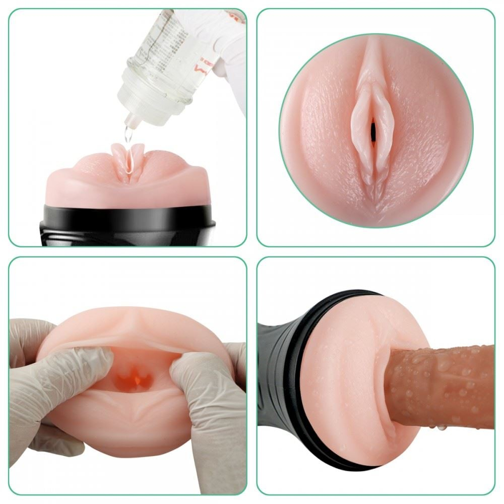 Masturbador Lanterna Formato De Vagina Sem Vibro Champion Cup