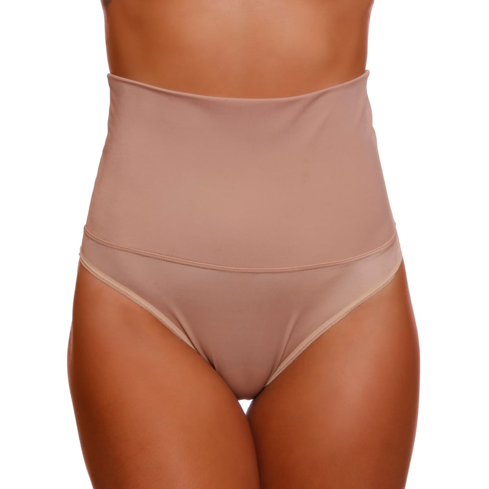 Calcinha Lidiane Cinta Cós Alta Modela Cintura Patitex