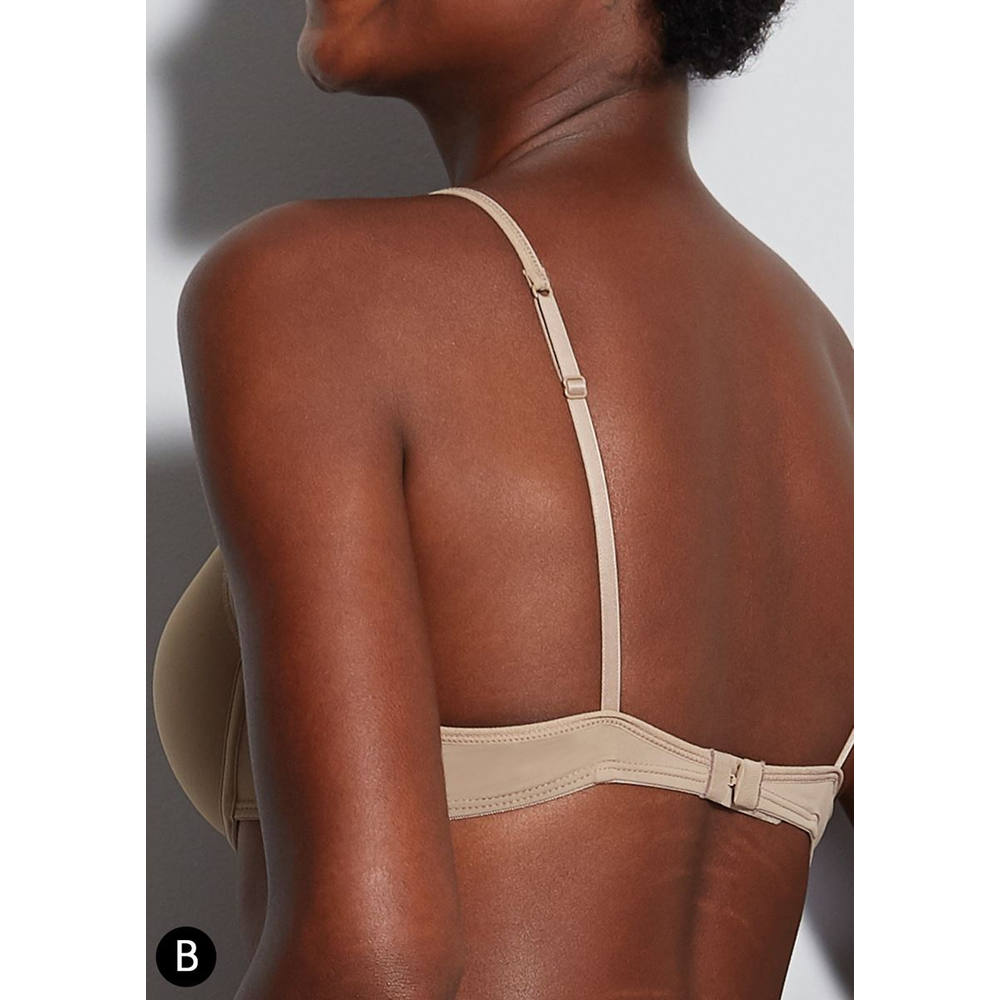 Sutiã Push Up Em Microfibra Aumeento 3x Hope Lingerie