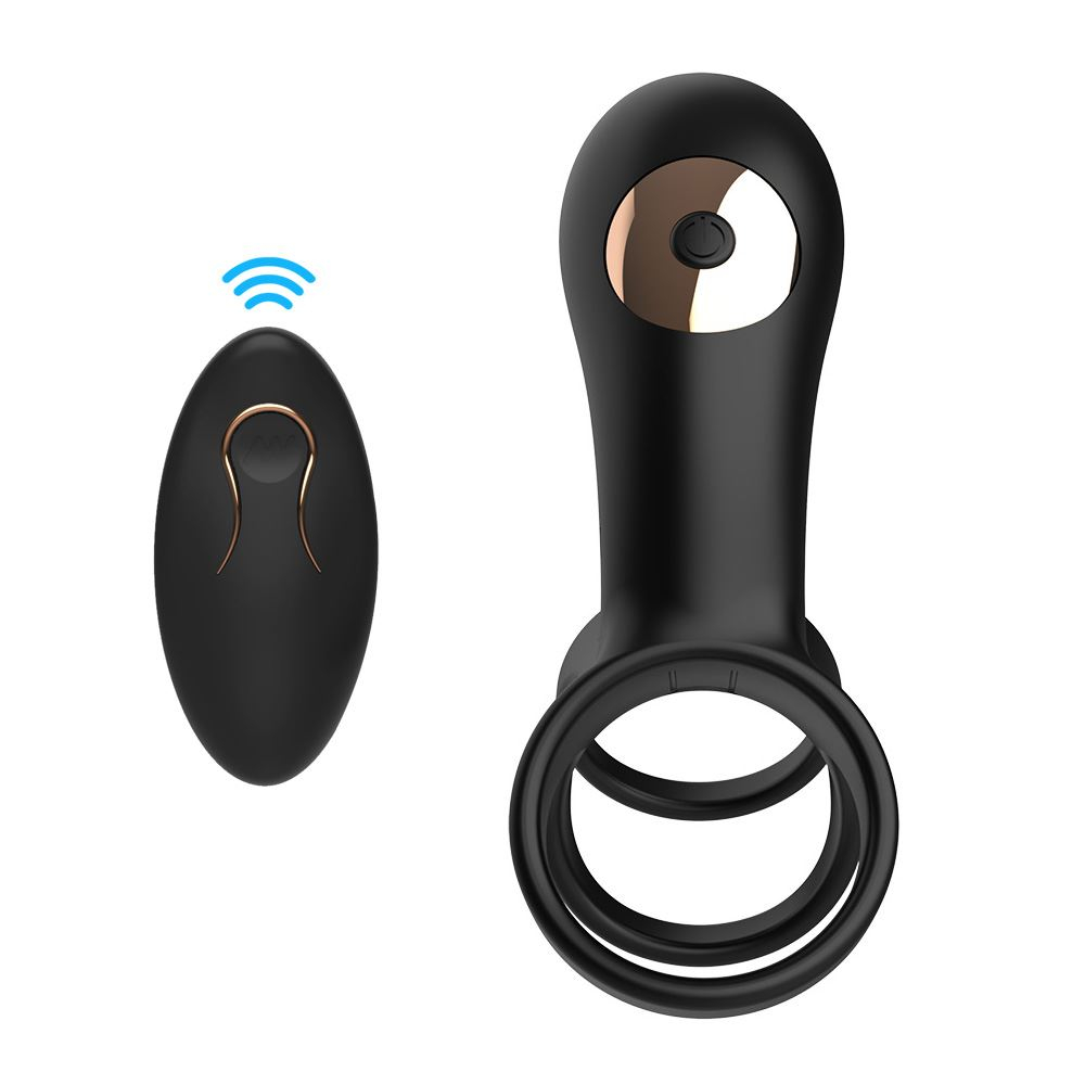 Anel Peniano Com Controle 10 Modos De Vibração Vibe Toys