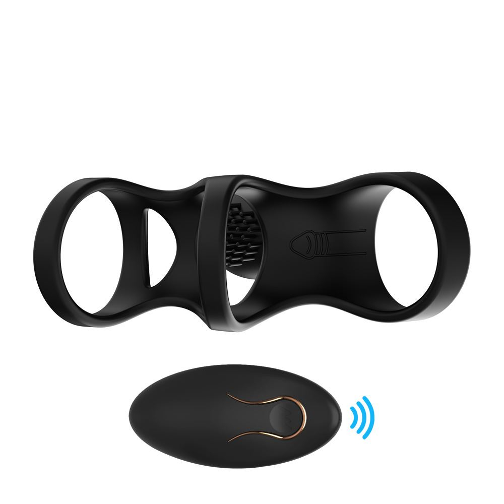 Anel Peniano Com Controle 10 Modos De Vibração Vibe Toys