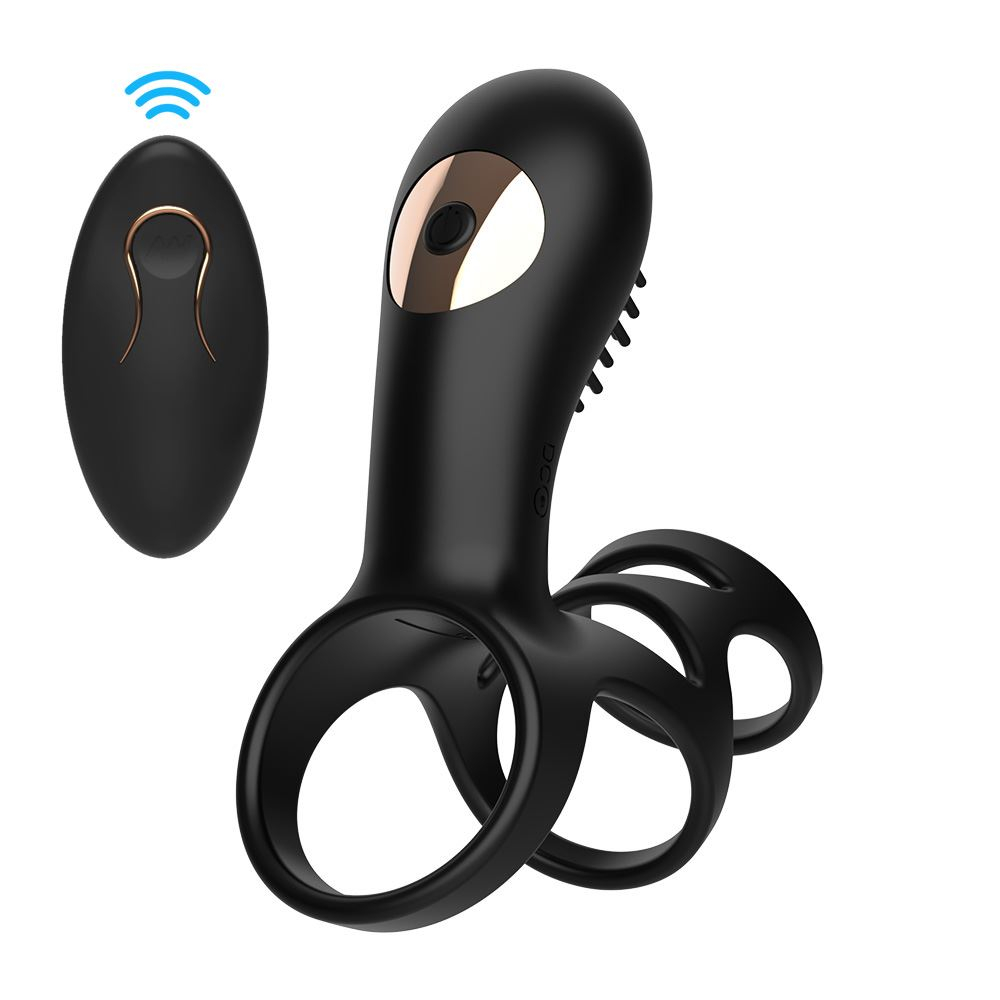 Anel Peniano Com Controle 10 Modos De Vibração Vibe Toys