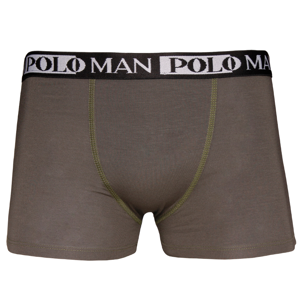 Cueca Boxer Vicose Cós Personalizado Natural Confort