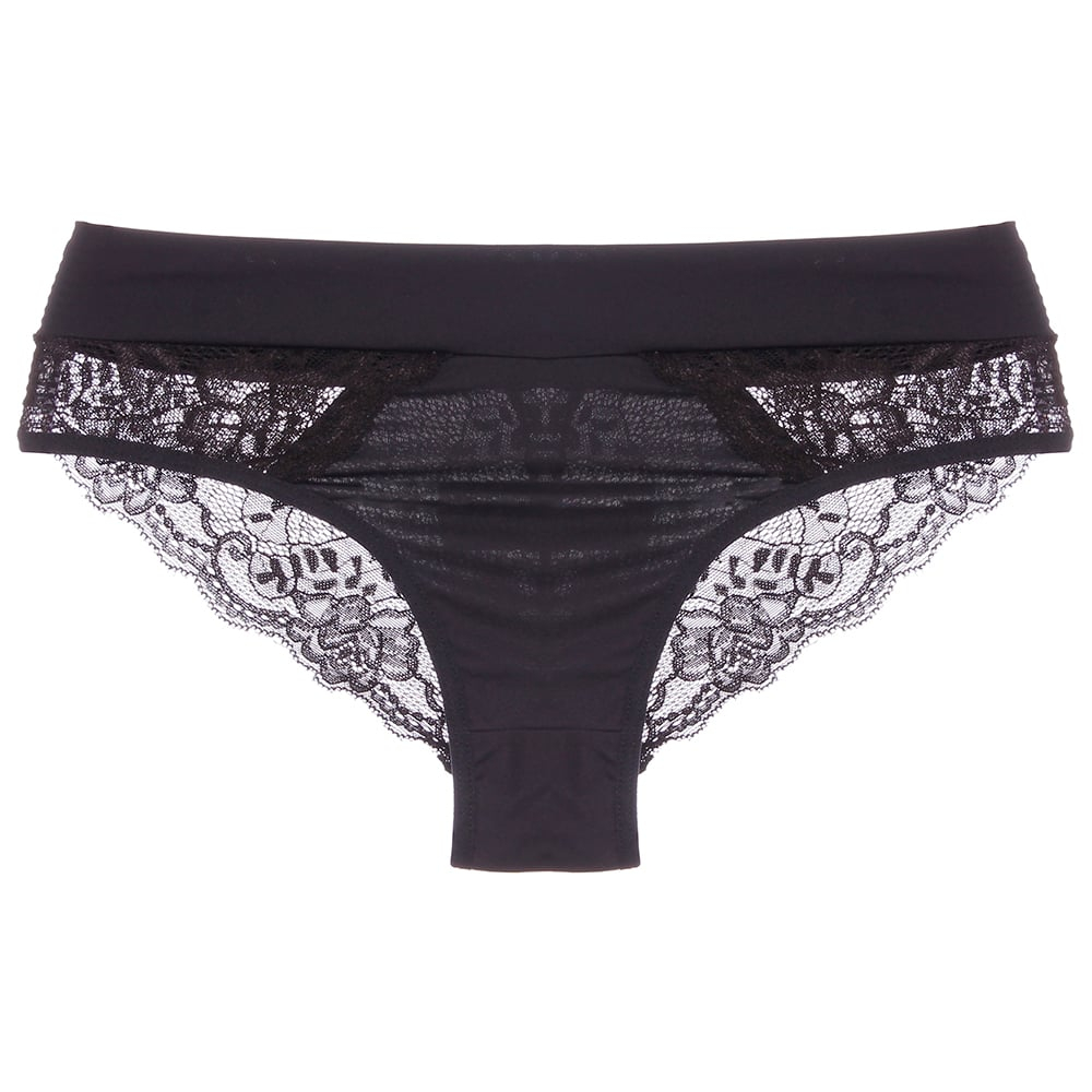 Calcinha Apaixonante Em Microfibra Com Detalhes Em Renda Dy Girl