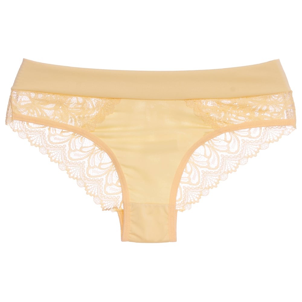 Calcinha Apaixonante Em Microfibra Com Detalhes Em Renda Dy Girl