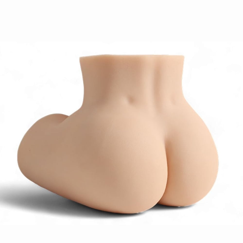 Masturbador Little Hole Formato De Bumbum Com Vagina E ânus Penetráveis