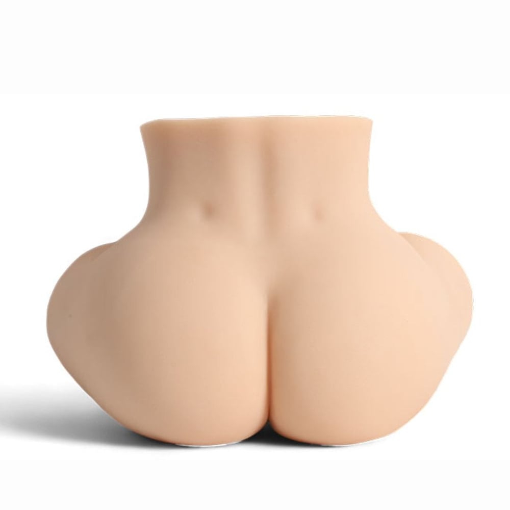 Masturbador Little Hole Formato De Bumbum Com Vagina E ânus Penetráveis