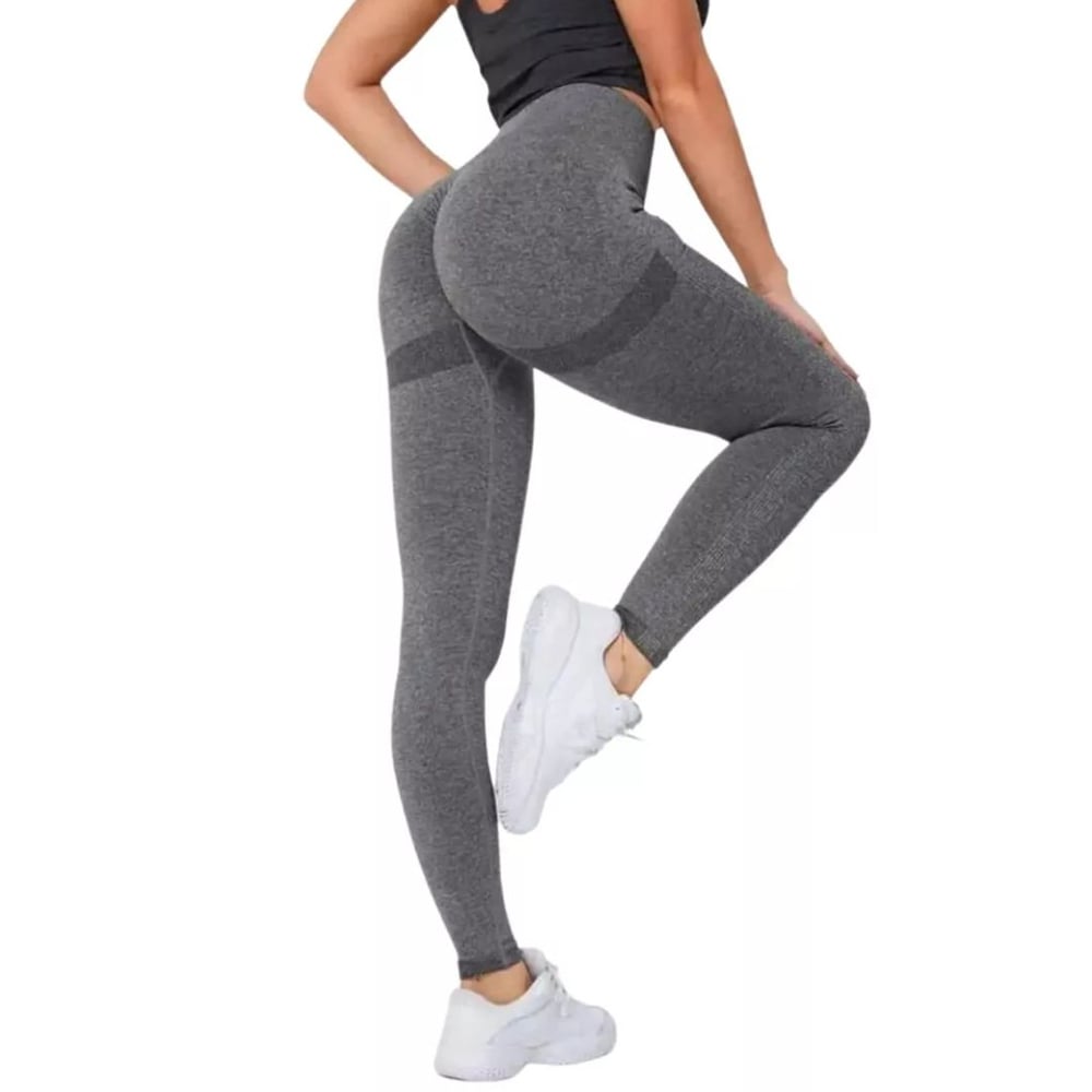 Calça Legging Fitness Empina Bumbum Com Cintura Alta